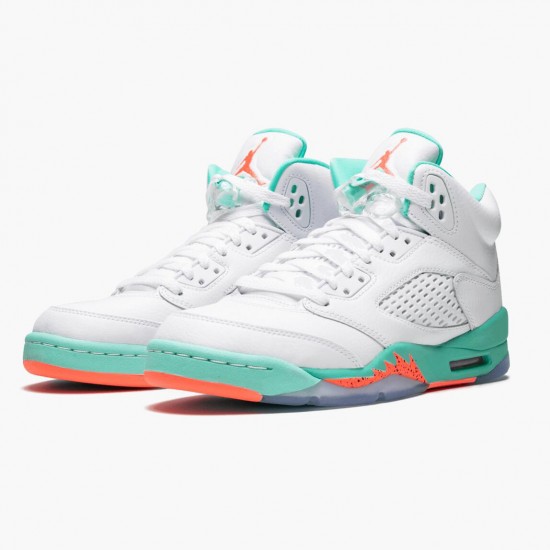 Dámské/Pánské Boty Nike Jordan 5 Retro Light Aqua 440892-100