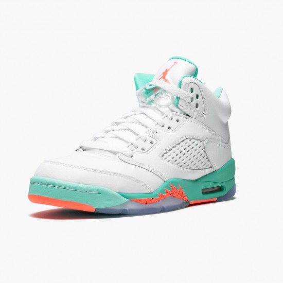 Dámské/Pánské Boty Nike Jordan 5 Retro Light Aqua 440892-100