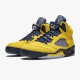 Dámské/Pánské Boty Nike Jordan 5 Retro Michigan 2019 AmarilloCollege Navy CQ9541-704