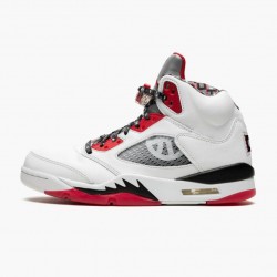 Dámské/Pánské Boty Nike Jordan 5 Retro Quai 54 2021 DJ7903-106 