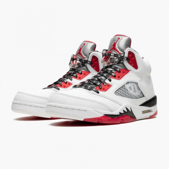 Dámské/Pánské Boty Nike Jordan 5 Retro Quai 54 2021 DJ7903-106