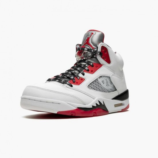 Dámské/Pánské Boty Nike Jordan 5 Retro Quai 54 2021 DJ7903-106