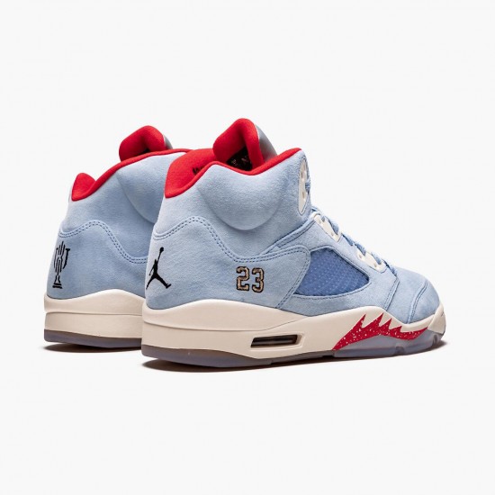 Dámské/Pánské Boty Nike Jordan 5 Retro Trophy Room Ice Blue CI1899-400