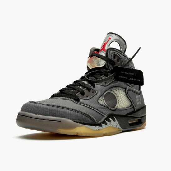 Pánské Nike Off-White X Air Boty Nike Jordan 5 Retro SP CT8480-001