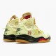 Pánské Nike Off-White x Air Boty Nike Jordan 5 Retro Sail DH8565-100