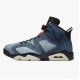 Dámské/Pánské Boty Nike Jordan 6 Retro Washed Denim 384664-060