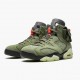 Dámské/Pánské Nike Travis Scott x Air Boty Nike Jordan 6 Retro Olive CN1084-200