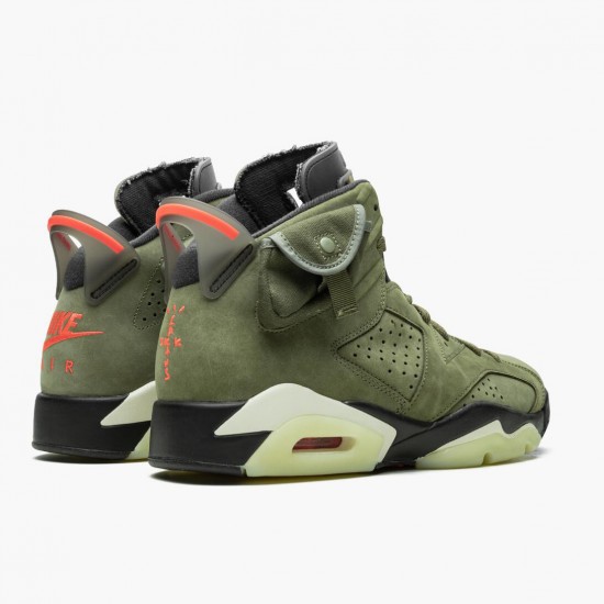 Dámské/Pánské Nike Travis Scott x Air Boty Nike Jordan 6 Retro Olive CN1084-200