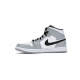 Jordans 1 Mid Light Smoke Gray Gray 554724 092