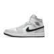 Jordans 1 Mid Grey Fog (W) White bílá BQ6472 015