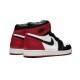 Jordans 1 High OG “Black Toe WHITE bílá 555088 125 Boty