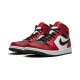 Jordans 1 Mid Chicago Black Toe BLACK Hnědý 554724 069 Boty