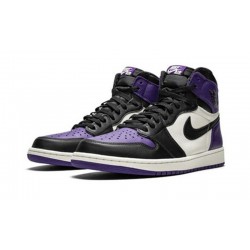 Jordans 1 High Court Purple nachový 555088 501 Jordan Boty