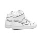 Jordans 1 Mid Iridescent Reflective White bílá CK6587 100 Jordan Boty