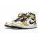 Jordans 1 Mid Metallic Gold zlato DC1419 700 Boty