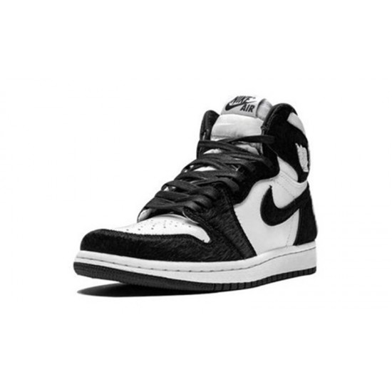 Jordans 1 High Twist Panda BLACK Hnědý CD0461 007 Boty