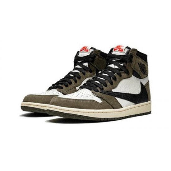 Jordans 1 High Travis Scott Brown Hnědý CD4487-100 Jordan Boty