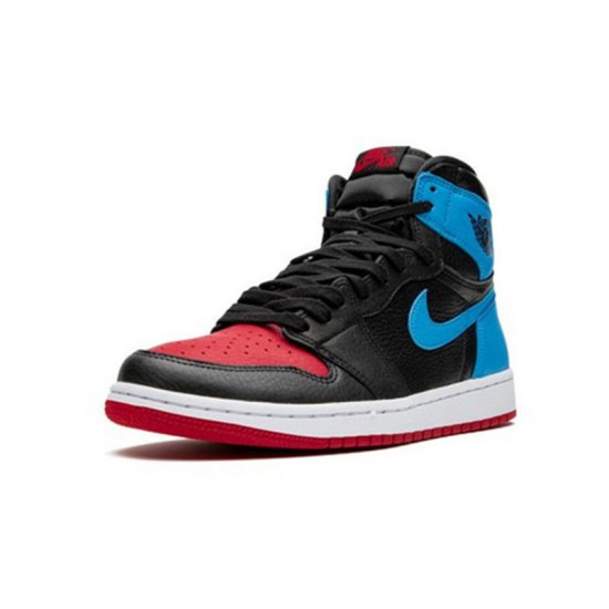 Jordans 1 High UNC to Chicago BLACK Hnědý CD0461 046 Jordan Boty