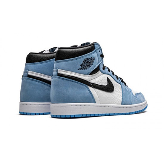 Jordans 1 High University Blue Blue modrý 555088-134 Boty