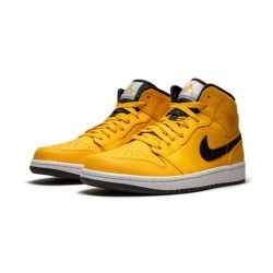 Jordans 1 Mid Taxi Yel UNIVERSITY GOLD zlato 554724 700 Jordan Boty