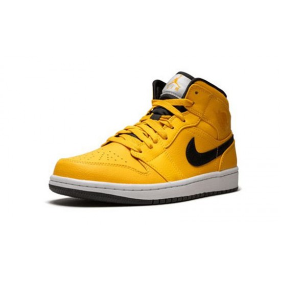 Jordans 1 Mid Taxi Yel UNIVERSITY GOLD zlato 554724 700 Jordan Boty