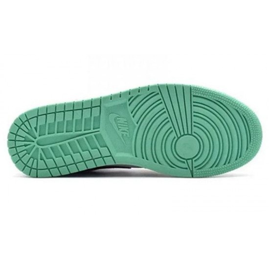 Jordans 1 Low Emerald Rise Green zelená 553558-117 Jordan Boty