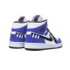 Jordans 1 Mid SE Game Royal GAME ROYAL Royal CV0152 401 Jordan Boty