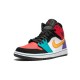 Jordans 1 Mid “Multicolor” White bílá 554724 125 Jordan Boty