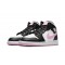 Jordans 1 Mid White Black Light Arctic Pink White bílá 555112 103 Boty