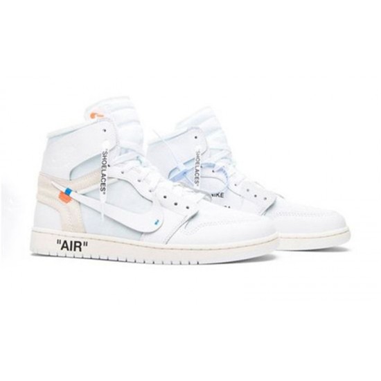 Jordans 1 High OG WHITE bílá AQ0818 100 Boty