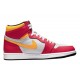 Jordans 1 High Light Fusion Red červená 555088 603 Boty