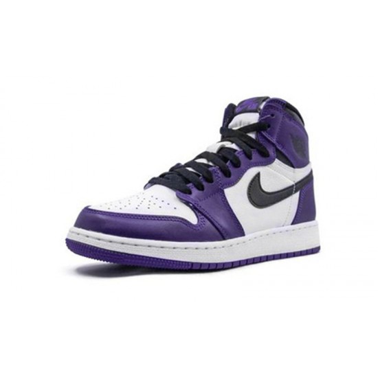 Jordans 1 High OG GS “Court Purple nachový 575441 500 Boty