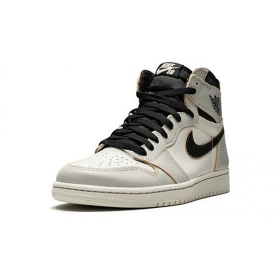 Jordans 1 High Defiant SB NYC to Paris Light Bone CD6578 006 Jordan Boty