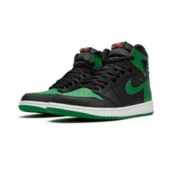 Jordans 1 High Pine Green BLACK Hnědý 555088 030 Jordan Boty