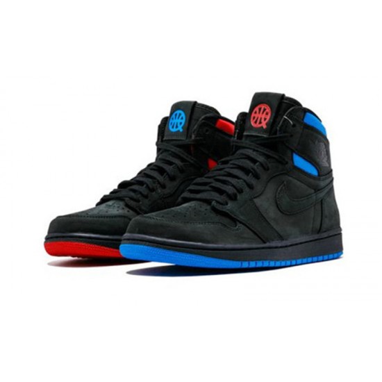 Jordans 1 High Quai BLACK Hnědý AH1040 054 Boty