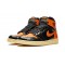 Jordans 1 High Shattered Backboard BLACK Hnědý 555088 028 Boty