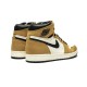 Jordans 1 High Rookie of the Year GOLDEN HARVEST zlato 555088 700 Boty