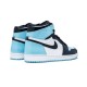 Jordans 1 High UNC Patent Leather OBSIDIAN modrý CD0461 401 Boty