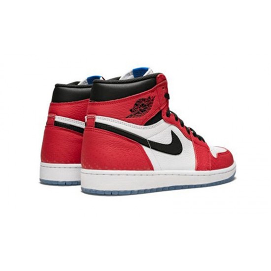 Jordans 1 High Spiderman GYM RED červená 555088 602 Jordan Boty