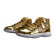 Jordans 11 Metallic Gold White bílá 528895 103 Boty