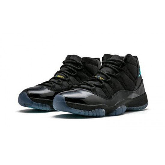 Jordans 11 Gamma Blue BLACK Hnědý 378037 006 Jordan Boty