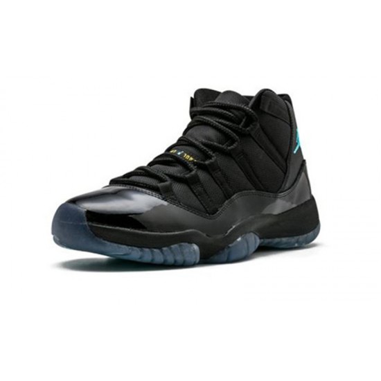 Jordans 11 Gamma Blue BLACK Hnědý 378037 006 Jordan Boty