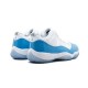 Jordans 11 University Blue WHITE bílá 528895 106 Boty