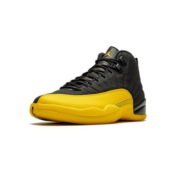 Jordans 12 University Gold BLACK Hnědý 130690 070 Boty