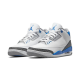 Jordans 3 Retro Racer Blue White bílá CT8532 145 Jordan Boty