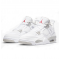 Jordans 4 White Oreo WHITE bílá CT8527 100 Boty