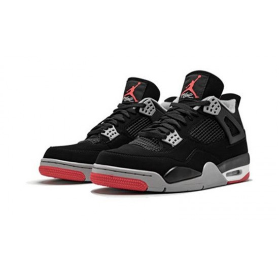 Jordans 4 Bred BLACK Hnědý 308497 060 Jordan Boty