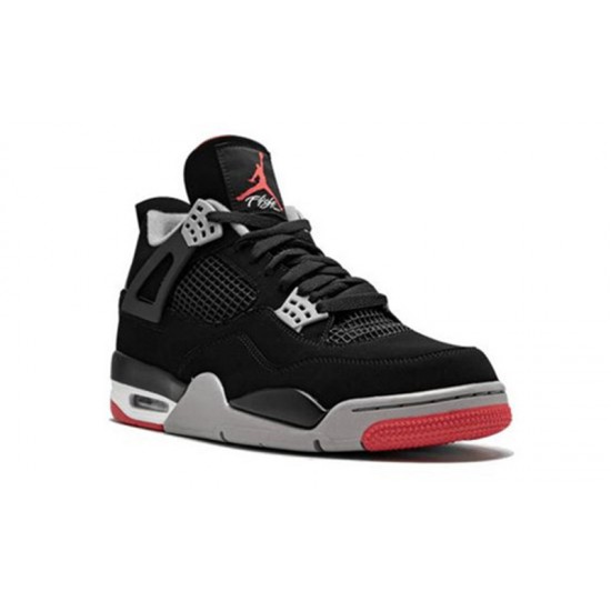 Jordans 4 Bred BLACK Hnědý 308497 060 Jordan Boty