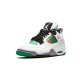 Jordans 4 Rasta &Lucid Green WHITE bílá AQ9129 100 Jordan Boty