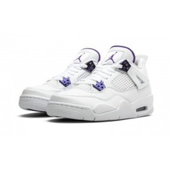 Jordans 4 Retro Metallic Purple WHITE bílá 408452 115 Boty